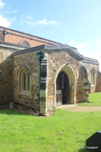 Southill - All Saints. South porch.