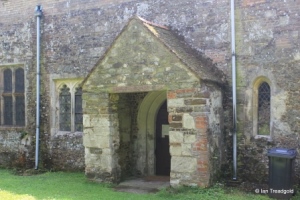 Battlesden - St Peter and All Saints. North porch.