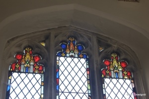 Cranfield - St Peter & St Paul. Internal stained glass.
