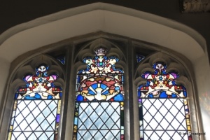 Cranfield - St Peter & St Paul. Internal stained glass.