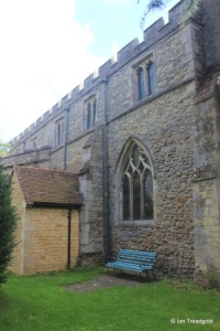 Stagsden - St Leonard. View from the north-west.