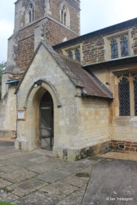 Stanbridge - St John the Baptist. South porch.