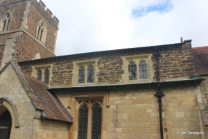 Stanbridge - St John the Baptist. Clerestory.