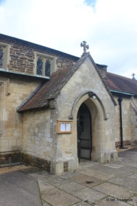 Stanbridge - St John the Baptist. South porch.