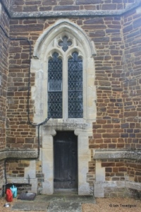 Stanbridge - St John the Baptist. West door and window.