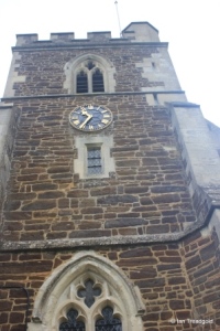 Stanbridge - St John the Baptist. Tower from the west.