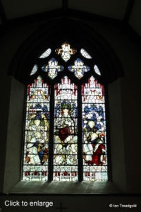 Biddenham, St James. East window, internal.