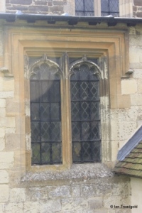 Stanbridge - St John the Baptist. North aisle, north-west window.