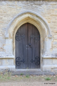 Bromham - St Owen. West door. Bromham - St Owen. West door.