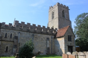 Bromham - St Owen. North aisle and porch. Bromham - St Owen. North aisle and porch.