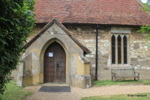 Billington, St Michael and All Angels. South porch.