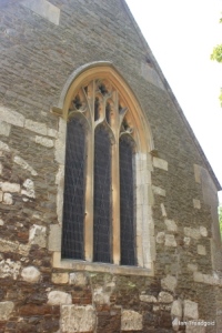 Billington, St Michael and All Angels. East window.