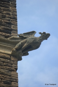 Steppingley - St Lawrence. Tower gargoyle.