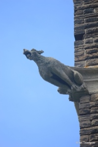 Steppingley - St Lawrence. Tower gargoyle.