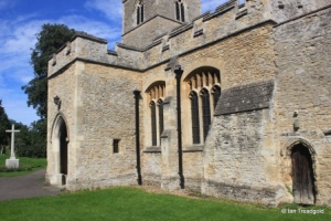 Stevington - St Mary. South aisle.