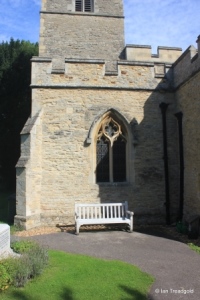 Stevington - St Mary. South aisle, western window.