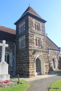 Stondon - All Saints. South porch and tower.