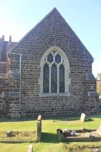 Stondon - All Saints. North transept, north window.
