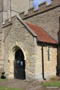 Bolnhurst - St Dunstan. South porch.