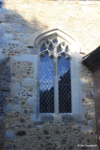 Streatley - St Margaret. South aisle, east window.
