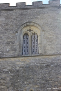 Carlton - St Mary the Virgin. Belfry west window.