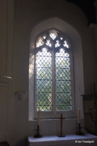 Streatley - St Margaret. South aisle, east window internal.