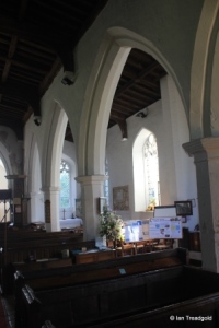 Streatley - St Margaret. South arcade.