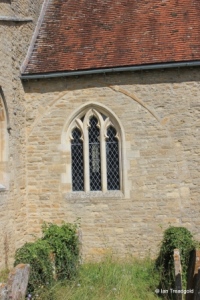 Carlton - St Mary the Virgin. Chancel, south window.