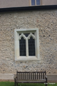 Studham - St Mary. South aisle, south-east window.