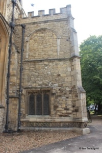 Bedford - St Paul. South porch from the west.