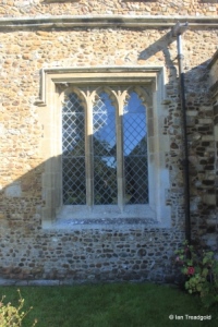 Sutton - All Saints. South aisle south-west window.