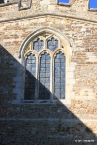 Sutton - All Saints. North aisle, east window.