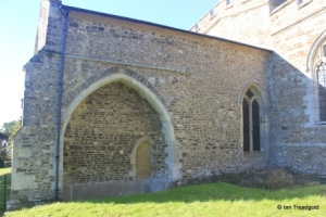 Sutton - All Saints. Chancel, north side.