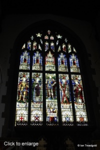 Bedford - St Paul. Stained glass.
