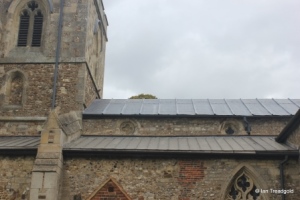 Sundon - St Mary. Clerestory from the south.