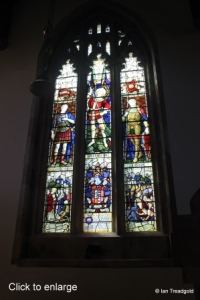 Bedford - St Paul. Stained glass.
