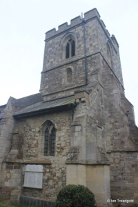 Sundon - St Mary. Tower from the north-west.