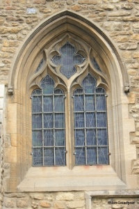 Bedford - St John the Baptist. Chancel south-east window.