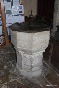 Swineshead - St Nicholas. Font.