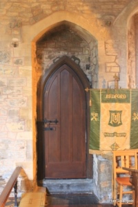 Bedford - St Peter de Merton. Priest's door internal.