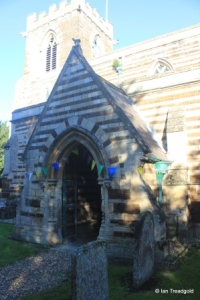 Tempsford - St Peter. South porch.