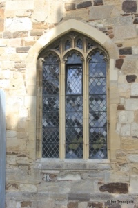 Biggleswade - St Andrew. South aisle, west window.