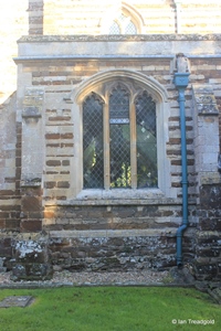 Tempsford - St Peter. South aisle, western window.