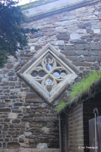 Tempsford - St Peter. North aisle, west window.