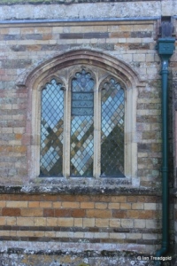 Tempsford - St Peter. North aisle, north-east window.