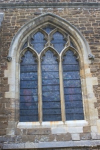 Biggleswade - St Andrew. Chancel south window.