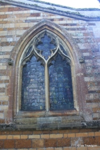 Tempsford - St Peter. North aisle, east window.