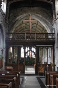 Biggleswade - St Andrew. Rood screen.