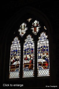 Biggleswade - St Andrew. Windows - internal.