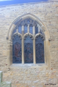 Thurleigh - St Peter. South aisle, east window.